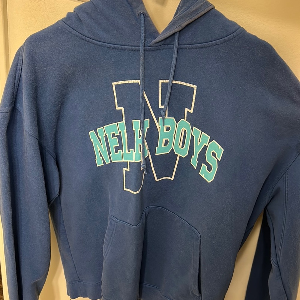 blue nelkboys hoodie